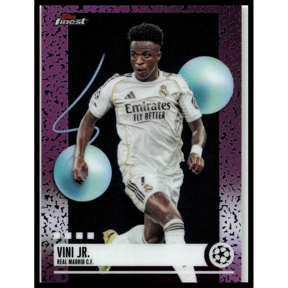 2025-26 Finest UEFA Vini Jr. #306 Real Madrid CF Uncommon